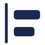 Align Left SVG Icon